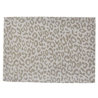 Thumbnail for Safari Leopard Printed Placemat - Natural Set of 4  Park Designs