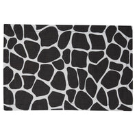 Thumbnail for Giraffe Printed Napkin - Black Set of 4  Park Designs