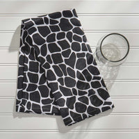 Thumbnail for Giraffe Printed Towel - Black  Set of 2  Park Designs