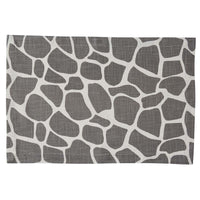 Thumbnail for Giraffe Printed Placemat - Gray Set of 4 Park Designs - The Fox Decor