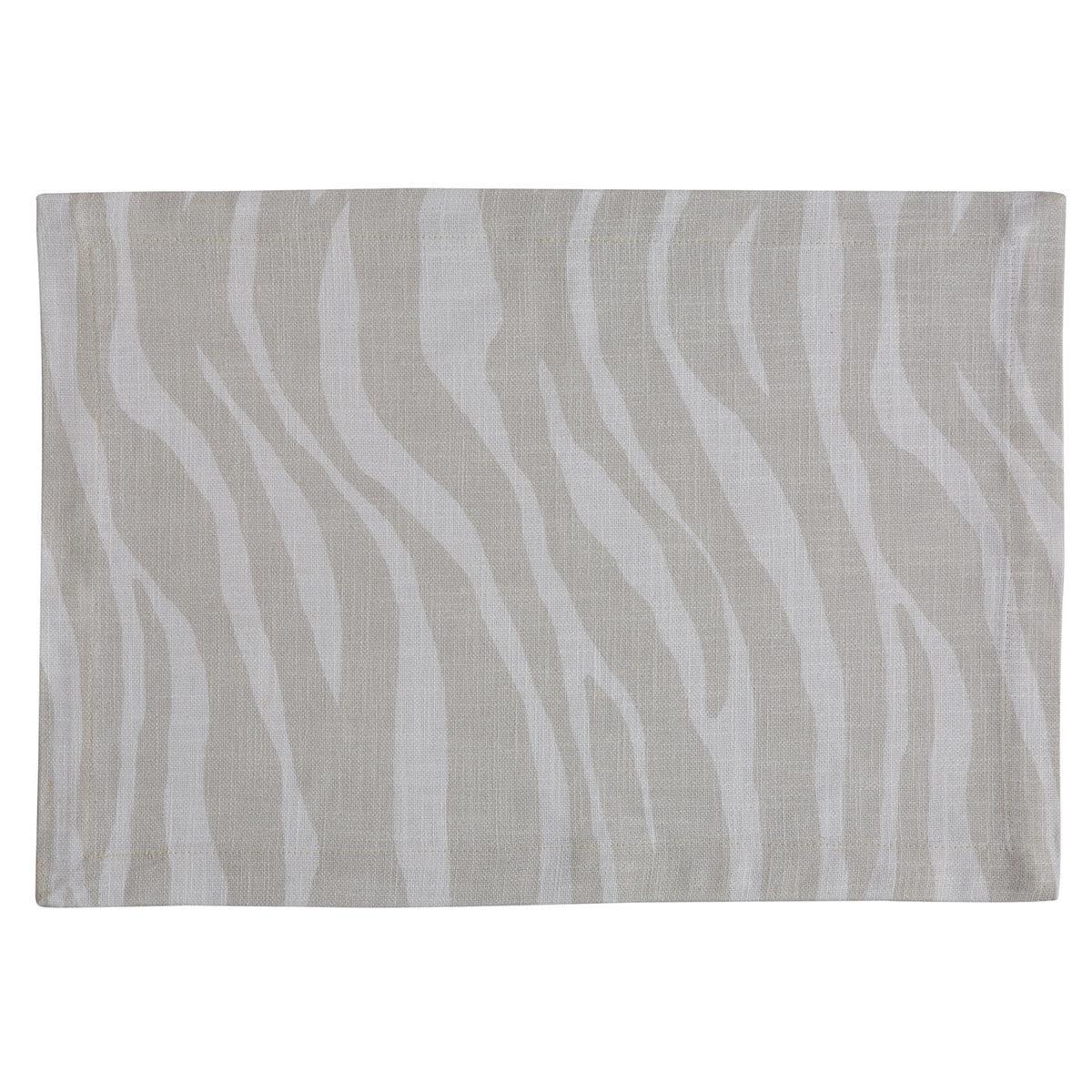 Zebra Print Placemat Set of 4 Park Designs - The Fox Decor