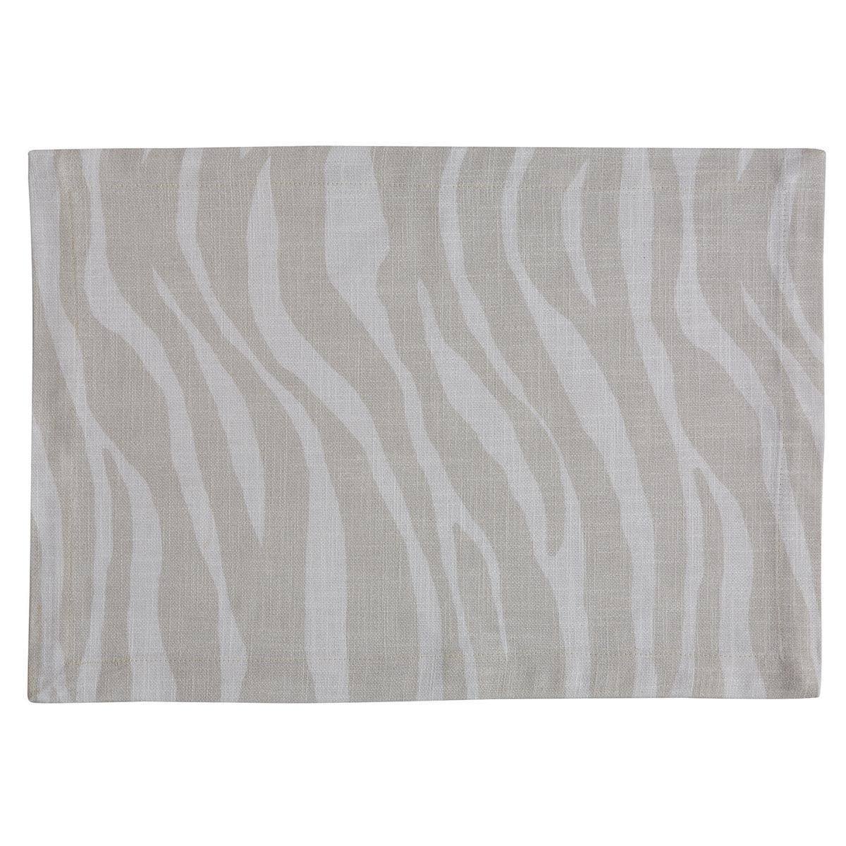 Zebra Print Placemat Set of 4  Park Designs