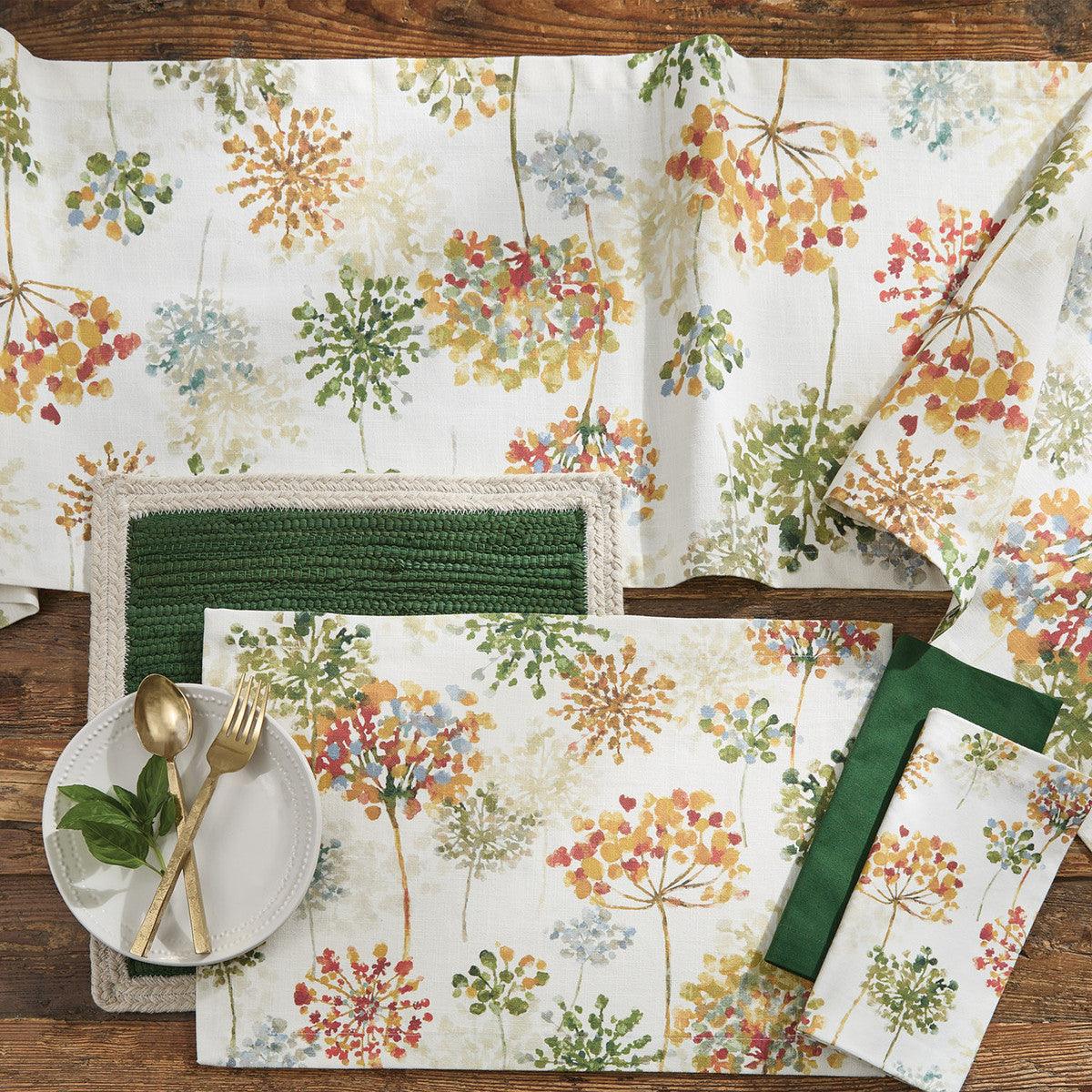 Lace Flowers Napkin Set of 12 Park Designs