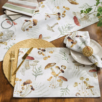 Thumbnail for Wild Mushrooms Napkin Set of 12 Park Designs - The Fox Decor