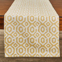Thumbnail for Golden Geo Table Runner 72