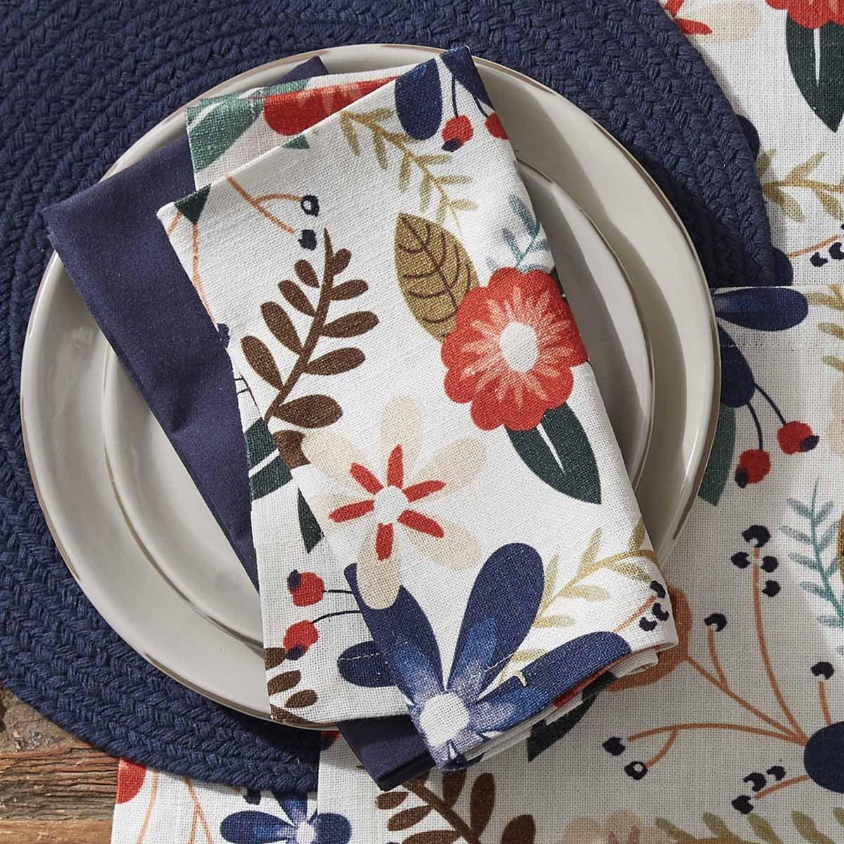 Indie Boho Printed Napkin Set of 4 Park Designs - The Fox Decor