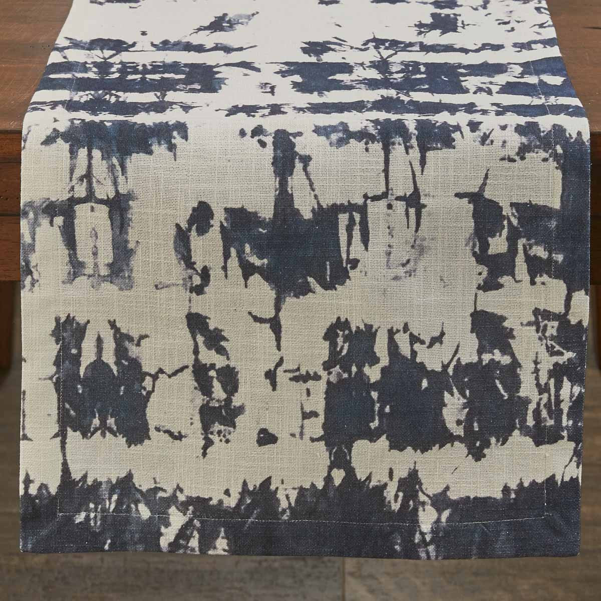 Indigo Printed Table Runner 72"L Park Designs - The Fox Decor