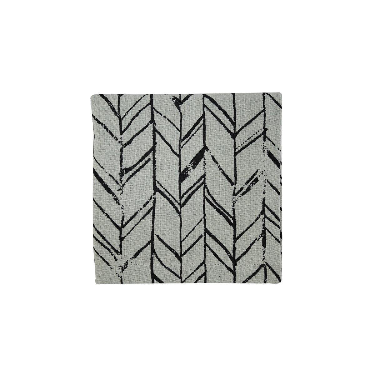Distressed Herringbone Jacquard Napkin Set of 4 Park Designs - The Fox Decor