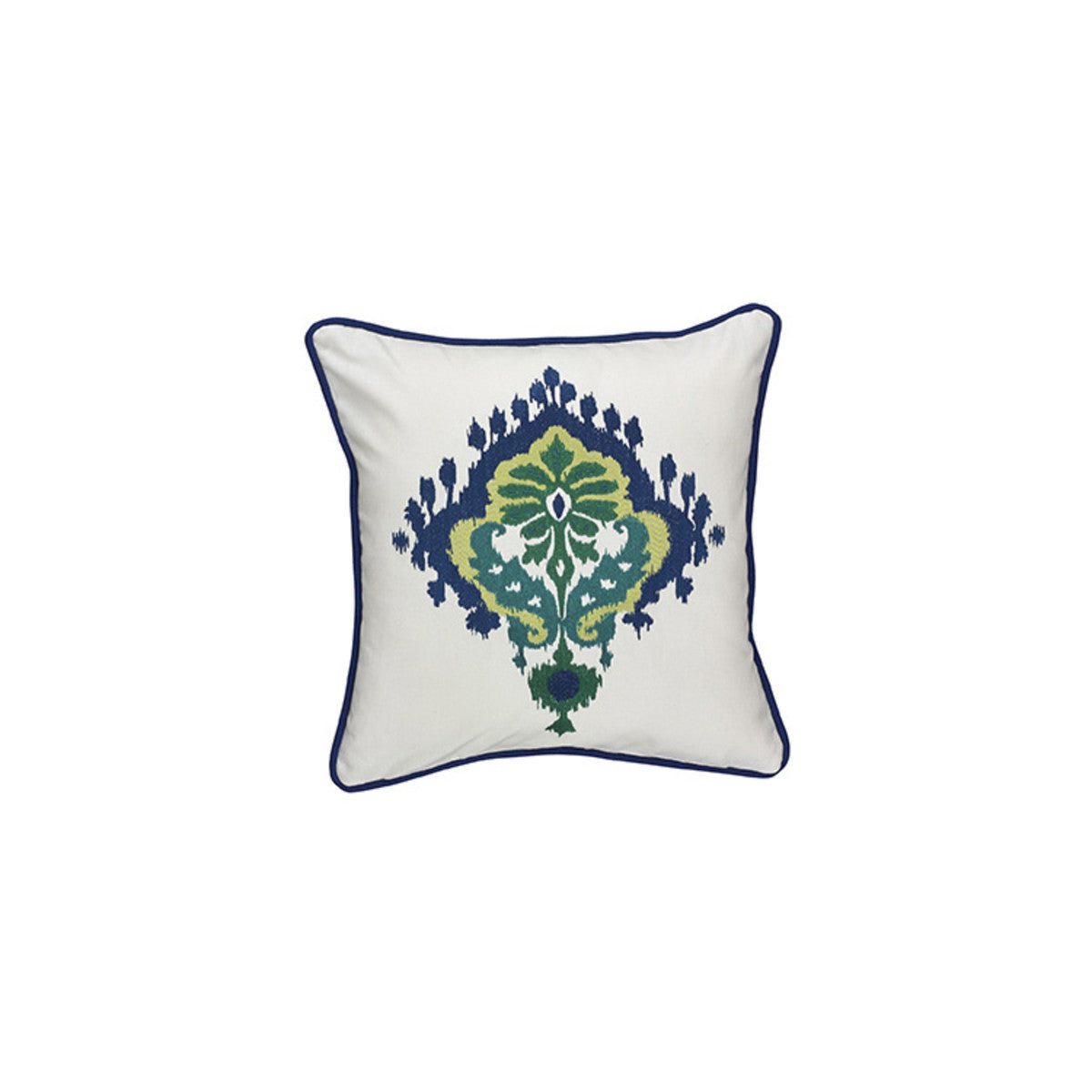 Majolica Embroidered 18" Pillow Cover" Set of 4 Park Designs - The Fox Decor