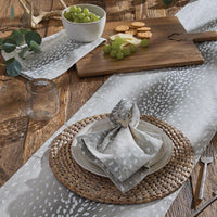 Eva & Co Axis - Gray Napkins - Set Of 4 Park Designs - The Fox Decor