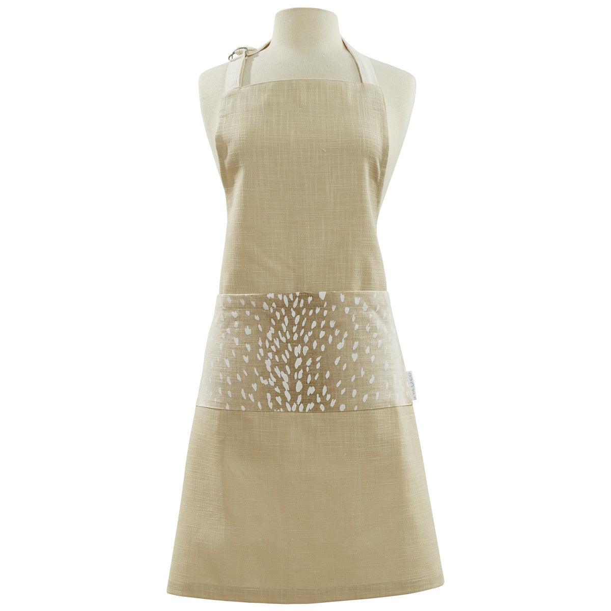 Eva & Co Axis Tan Adult Apron Set of 2 Park Designs - The Fox Decor