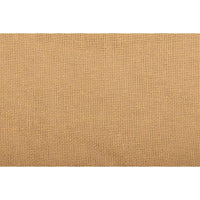 Burlap Natural Ruffled King Bed Skirt 78x80x16 - The Fox Decor