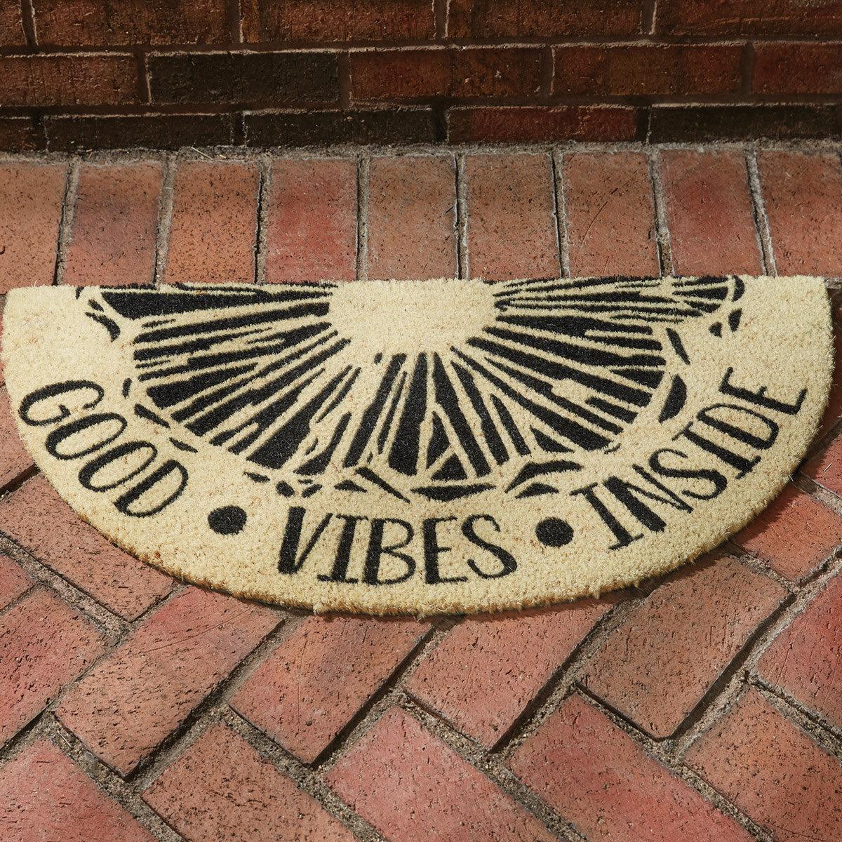 Good Vibes Doormat Park Designs - The Fox Decor