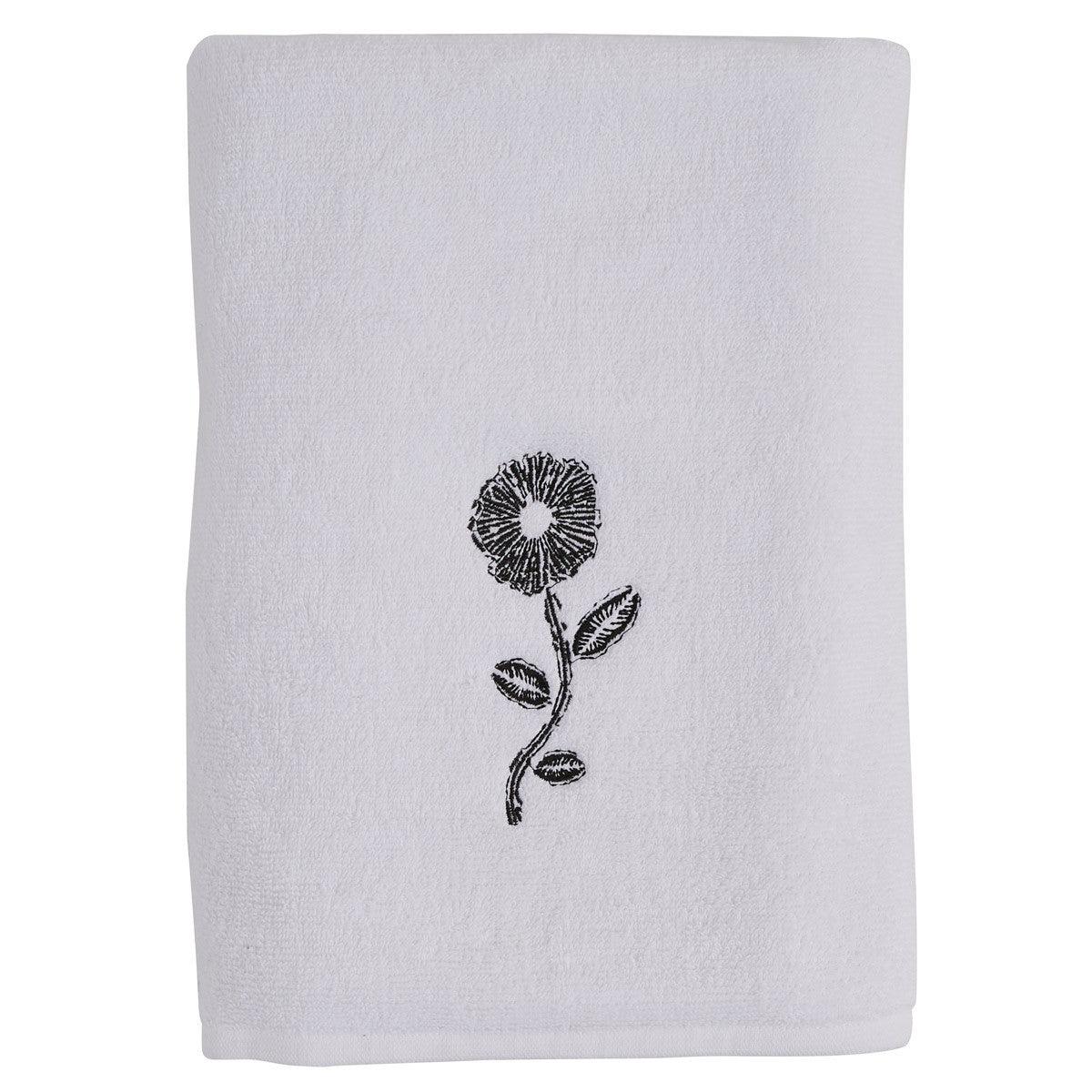 Urban Flower Bath Towel - Set of 2 Park Designs - The Fox Decor