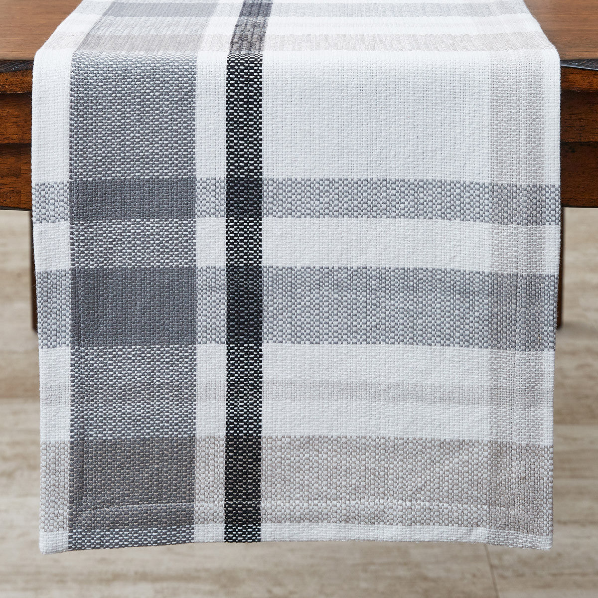 Mason Plaid Table Runner 54"L Park Designs