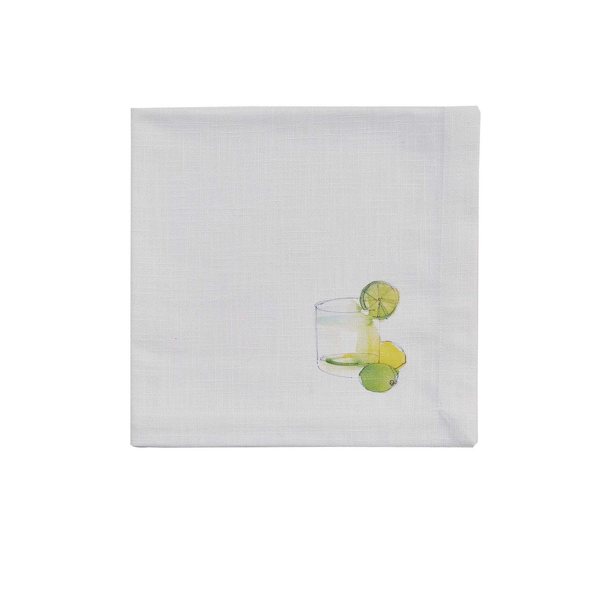 Tropical Drink Napkin  Gin & Tonic set of 4 Park Designs