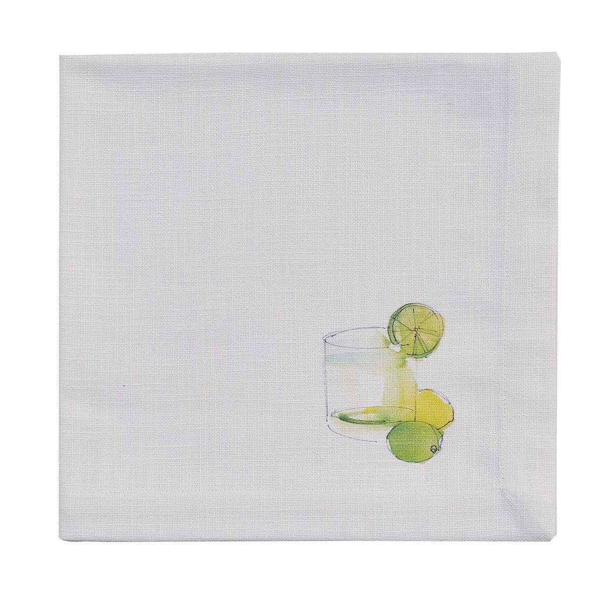 Tropical Drink Napkin Gin & Tonic set of 4 Park Designs - The Fox Decor
