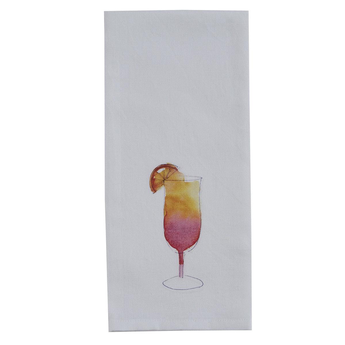 Tropical Drink Towel  Sunrise set of 2 Park Designs