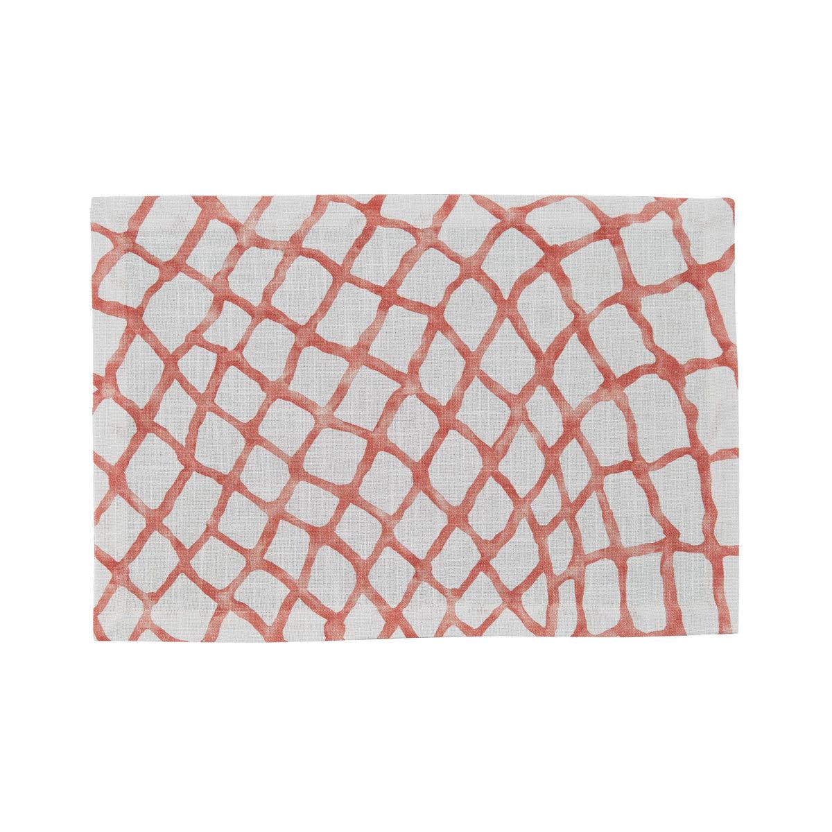 Seaview Placemat  Coral Set of 4 Park Designs