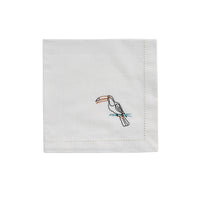 Thumbnail for Embroidered Napkin - Toucan Set of 4  Park Designs