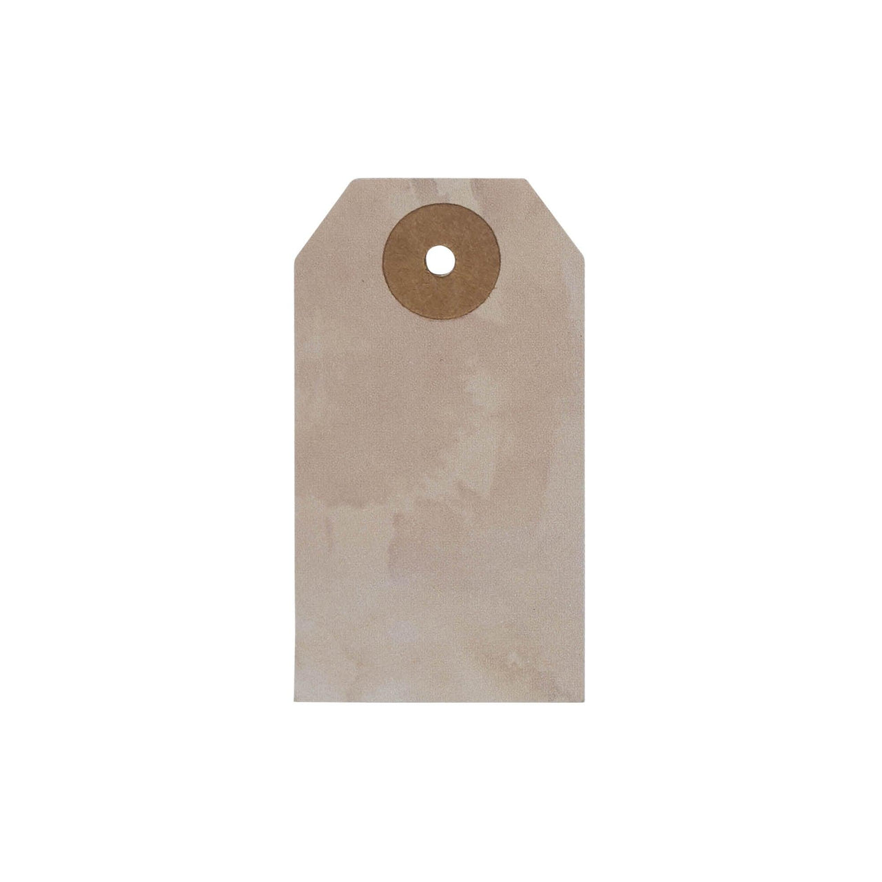 Primitive Star Tea Stained Paper Tag Creme 2.75x1.5 w/ Twine Set of 50 - The Fox Decor