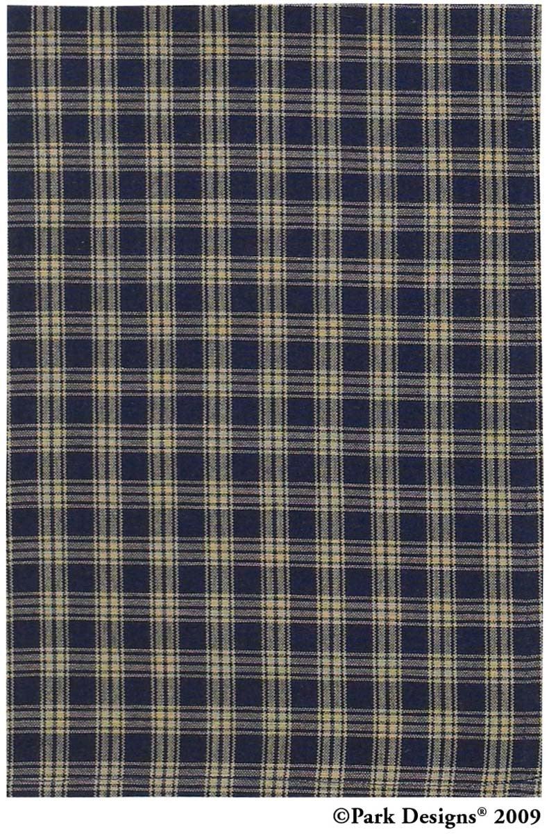 Sturbridge Dishtowel Navy Set of 6 Park Designs - The Fox Decor
