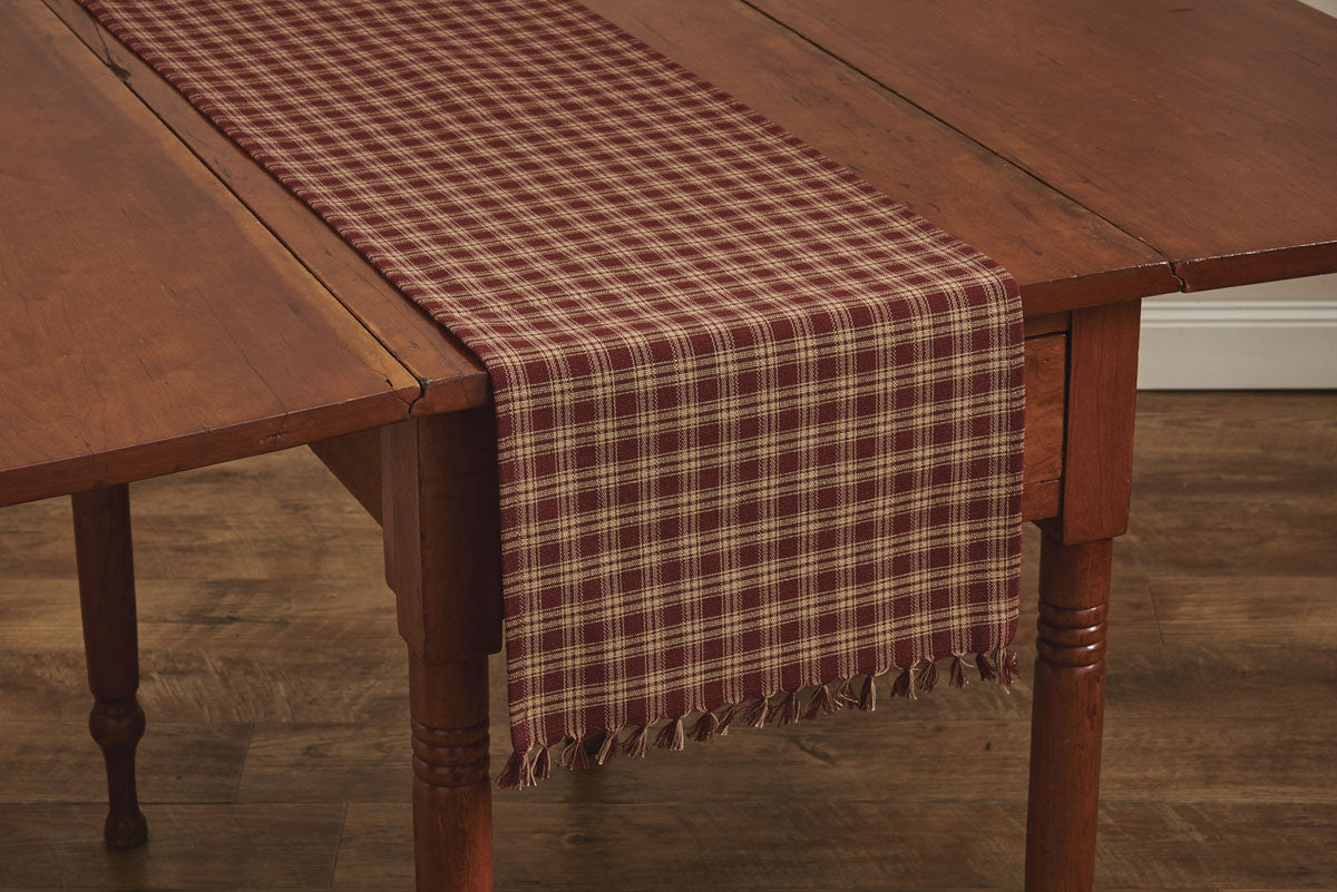 Sturbridge Table Runner 54"L Wine Park Designs - The Fox Decor