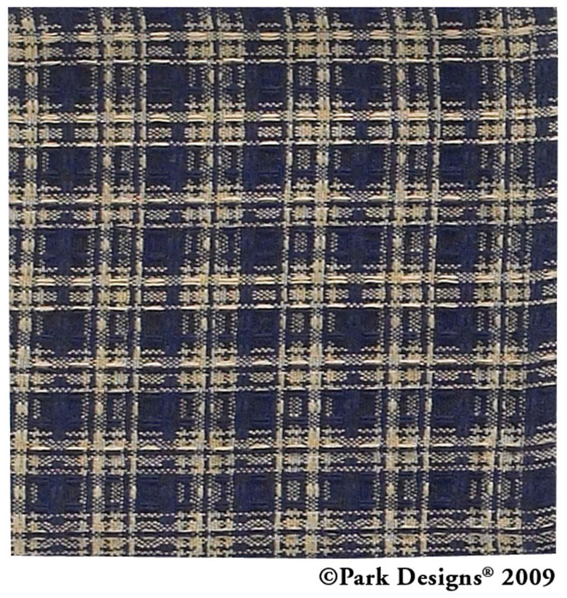 Sturbridge Dishcloth Navy Set of 6 Park Designs - The Fox Decor