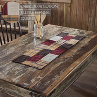 Wyatt Runner Quilted 12x36 - The Fox Decor