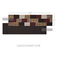 Wyatt Runner Quilted 12x48 - The Fox Decor