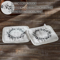 Finders Keepers Eucalyptus Pot Holder Set of 2 8x8 - The Fox Decor