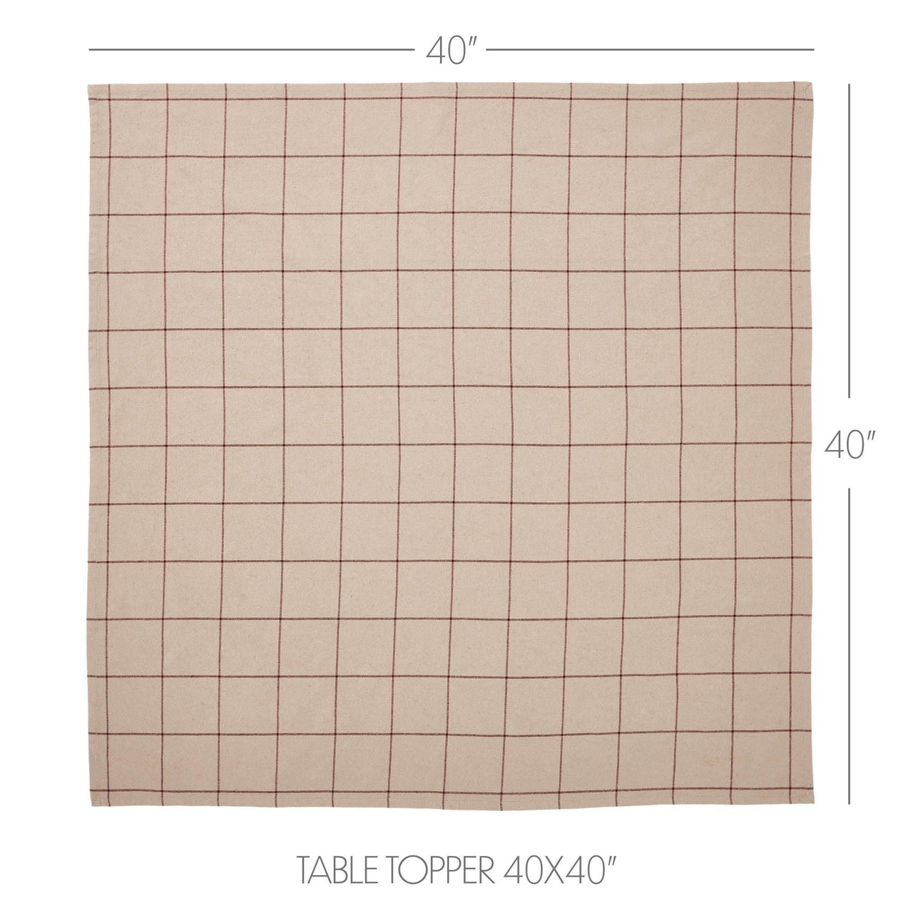 Connell Table Topper 40x40 - The Fox Decor