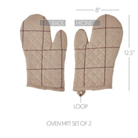 Thumbnail for Connell Oven Mitt Set of 2 - The Fox Decor