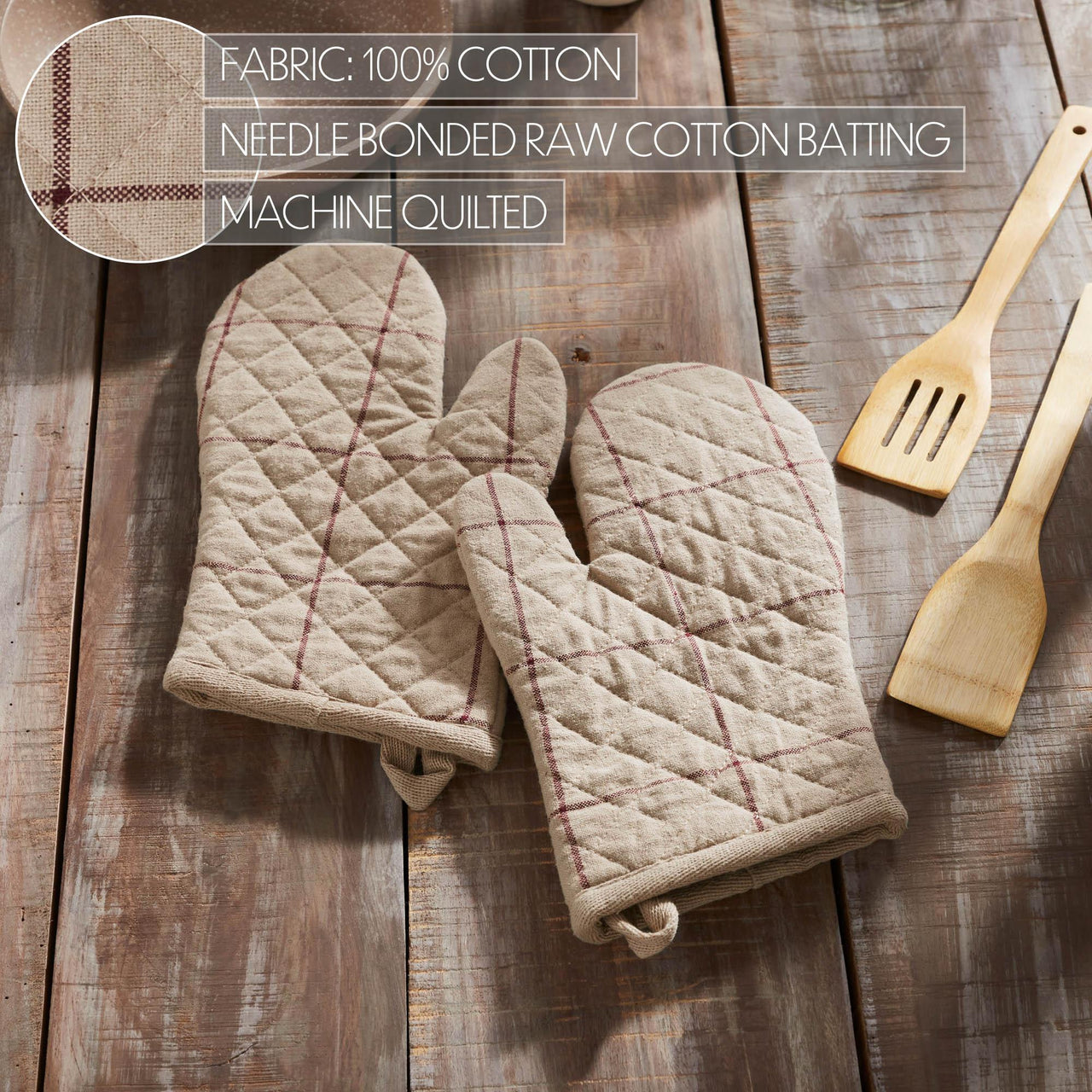 Connell Oven Mitt Set of 2 - The Fox Decor