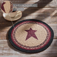 Thumbnail for Connell Trivet Stencil Stars 12 inch Diameter - The Fox Decor
