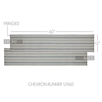 Finders Keepers Chevron Runner 12x60 - The Fox Decor