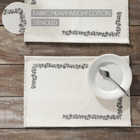 Thumbnail for Finders Keepers Eucalyptus Placemat Set of 2 13x19 - The Fox Decor