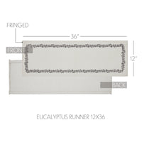 Finders Keepers Eucalyptus Runner 12x36 - The Fox Decor