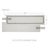 Finders Keepers Eucalyptus Runner 12x48 - The Fox Decor