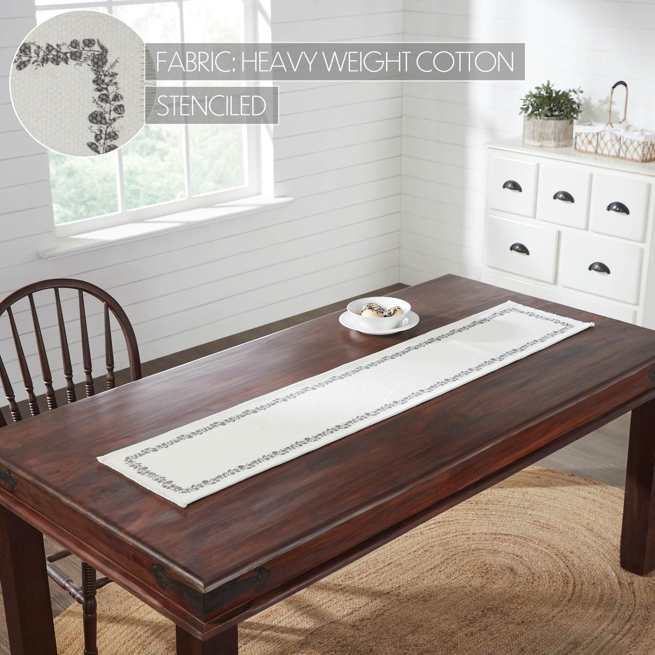 Finders Keepers Eucalyptus Runner 12x60 - The Fox Decor