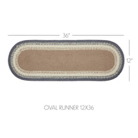 Thumbnail for Finders Keepers Oval Runner 12x36 - The Fox Decor