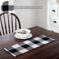Thumbnail for Annie Buffalo Check Black Runner 8x24 - The Fox Decor