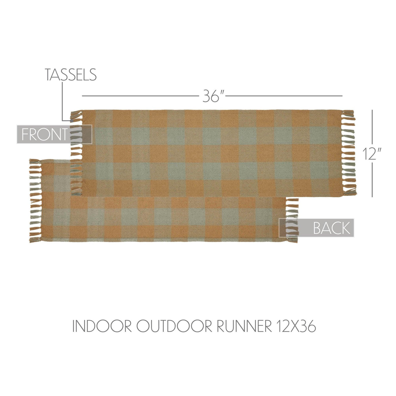 Spring In Bloom Indoor/Outdoor Runner 12x36 - The Fox Decor