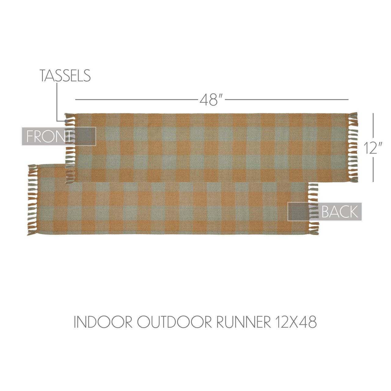 Spring In Bloom Indoor/Outdoor Runner 12x48 - The Fox Decor