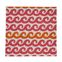 Thumbnail for Waves Napkin Fuchsia Set of 12 Park Designs