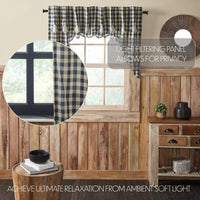 Thumbnail for My Country Scalloped Layered Swag Set of 2 36x36x16 - The Fox Decor