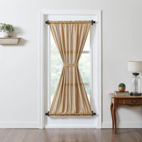 Burlap Natural Door Panel 72x40 - The Fox Decor