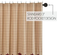 Connell Shower Curtain 72x72 - The Fox Decor