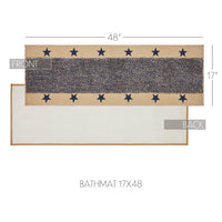 My Country Bathmat 17x48 - The Fox Decor