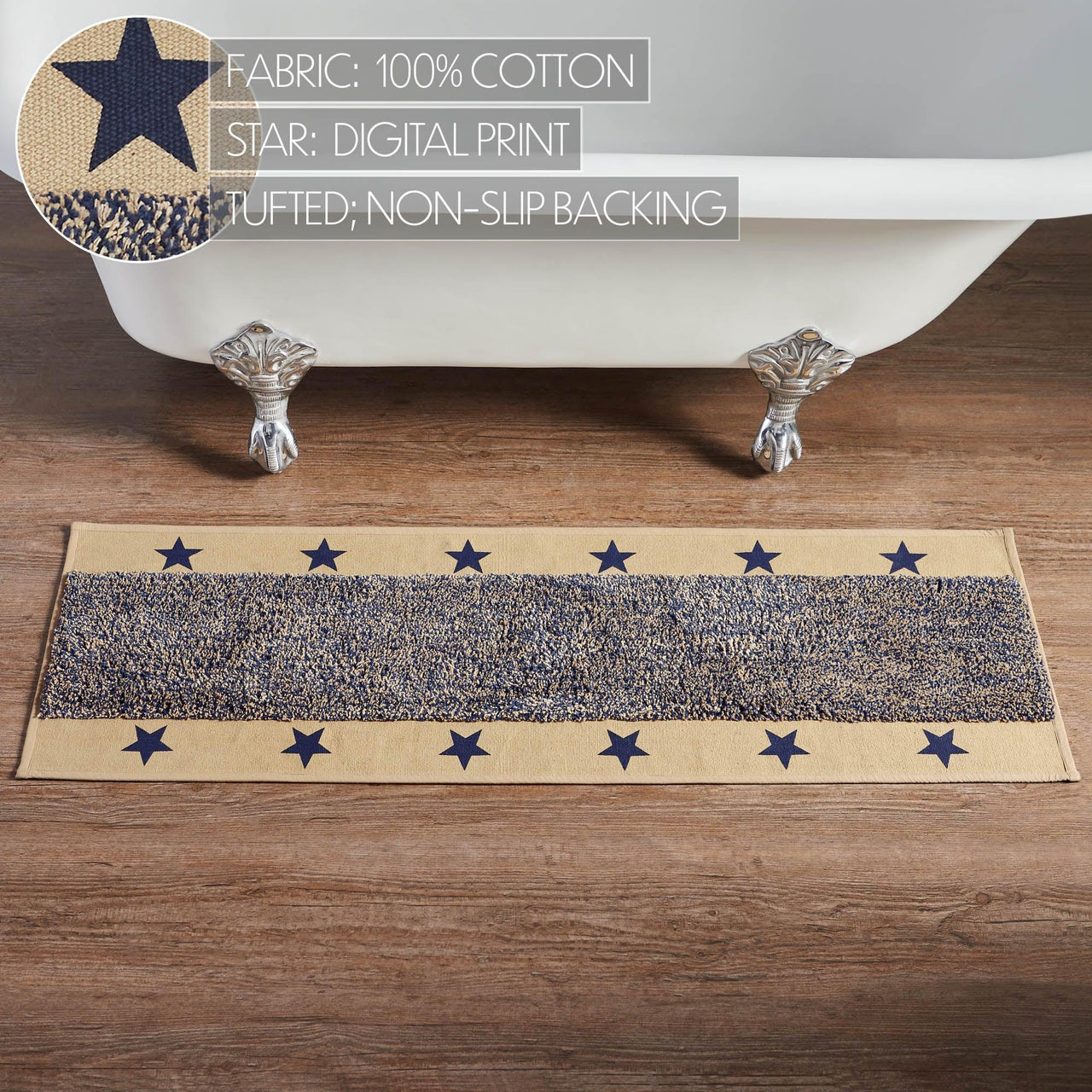 My Country Bathmat 17x48 - The Fox Decor